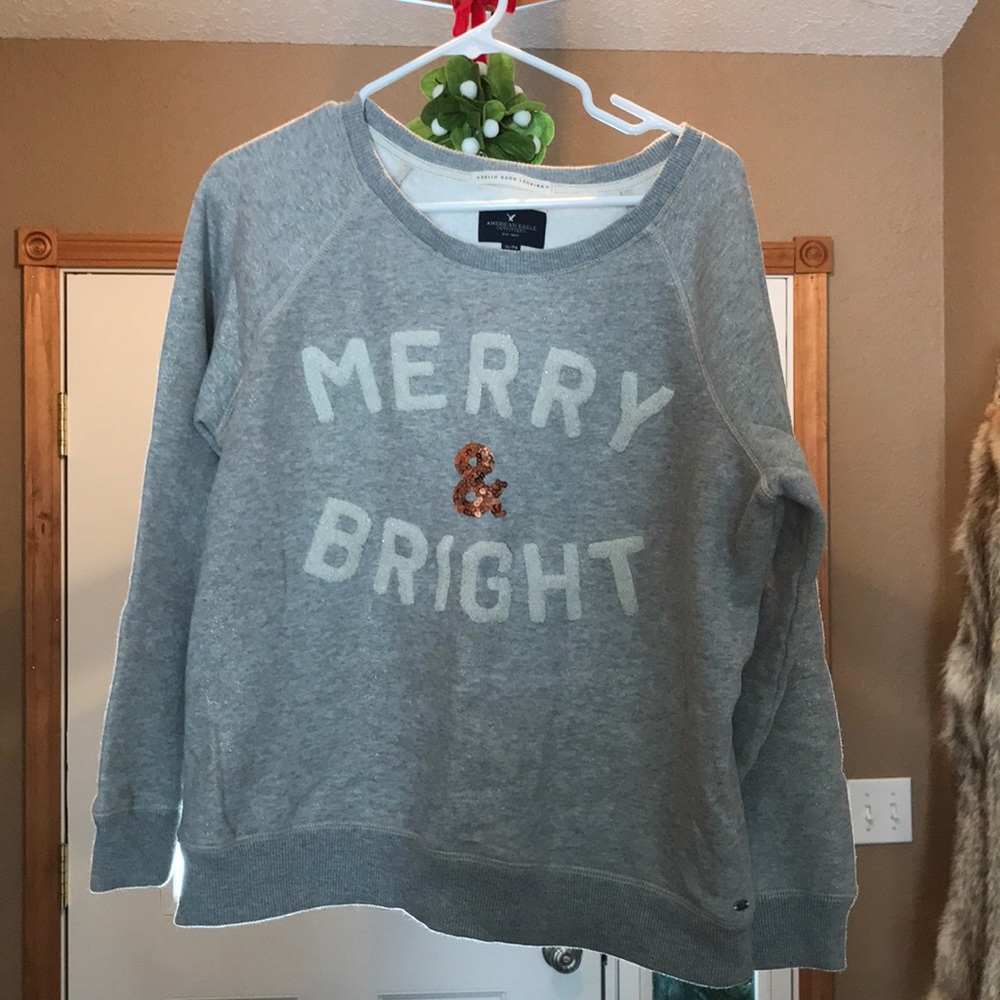 Understated Christmas sweatshirt